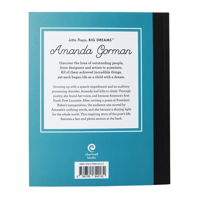 amanda gorman: a little people, big dreams™ book