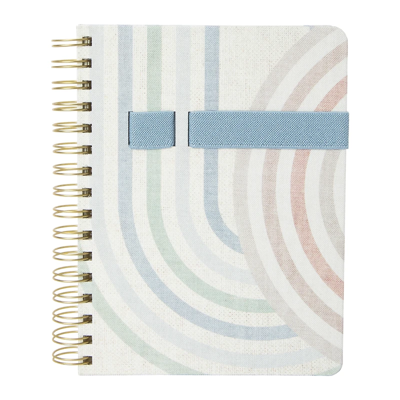 linen planner with phone holder