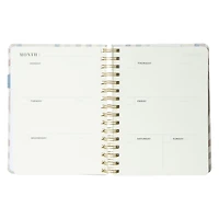 linen planner with phone holder