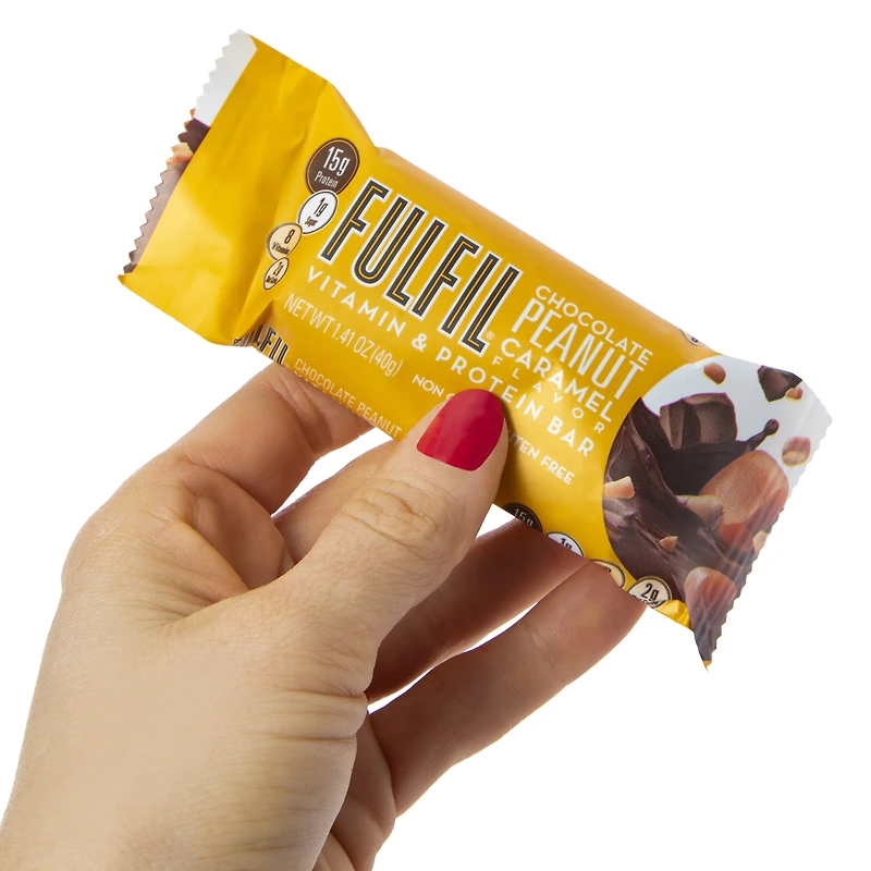 Fulfil® Vitamin & Protein Bar 1.41oz - Chocolate Peanut Caramel