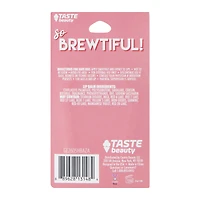 taste beauty brewtiful mocha flavored lip balm