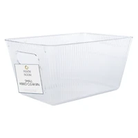 clear storage bin