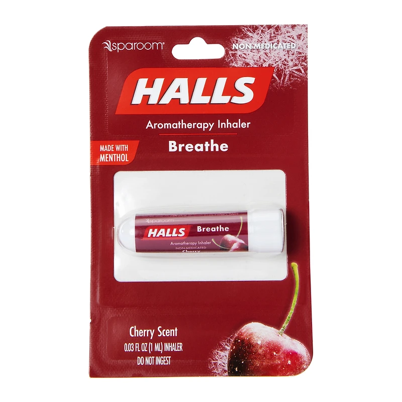 halls aromatherapy inhaler