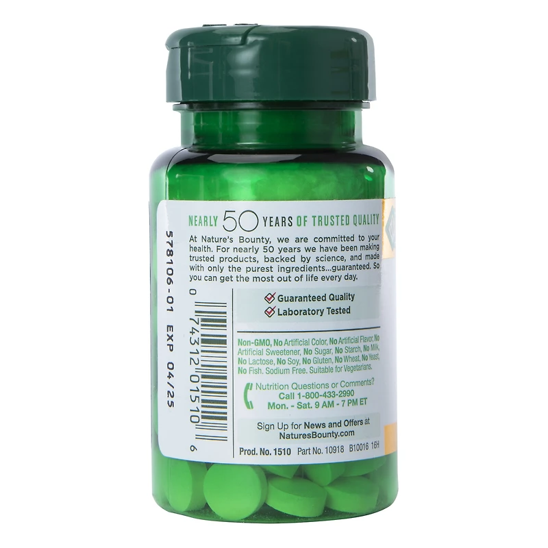 nature's bounty® vitamin C 500mg tablets 100-count