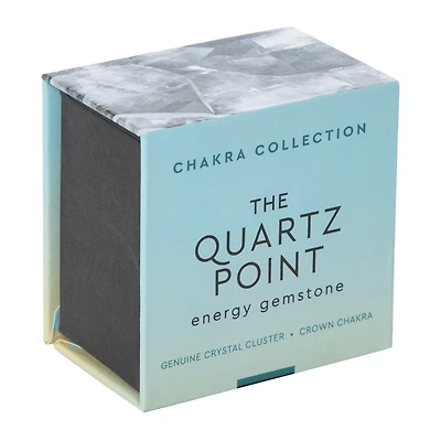 the quartz point energy gemstone crystal