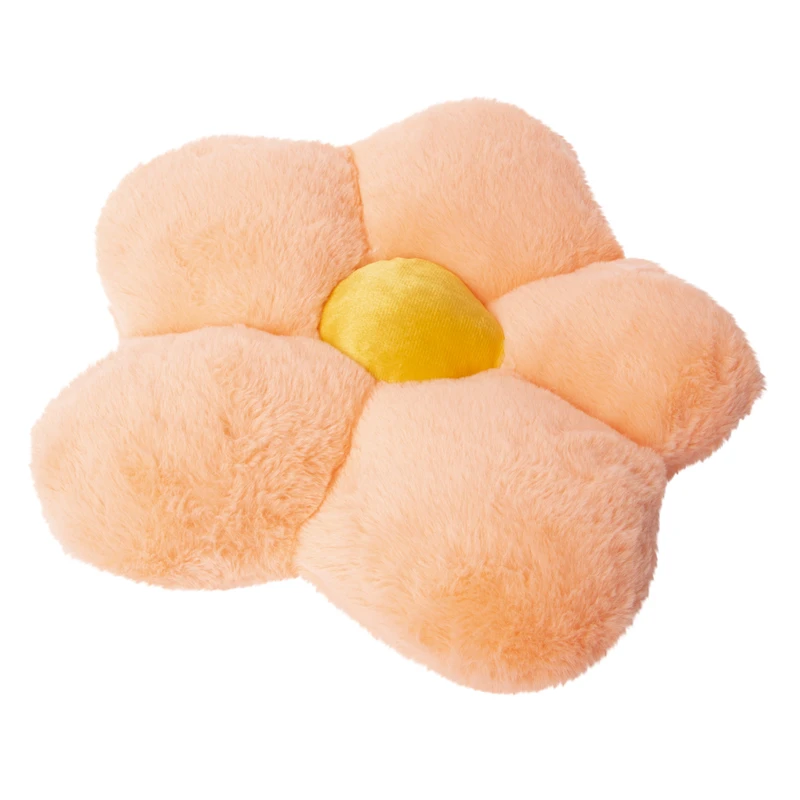 flower throw pillow 16in