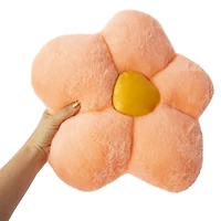 flower throw pillow 16in