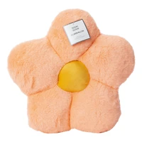 flower throw pillow 16in