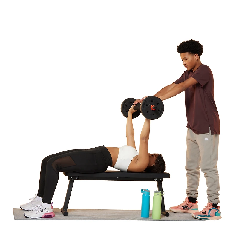 series-8 fitness™ flat weight bench 39in x 15in