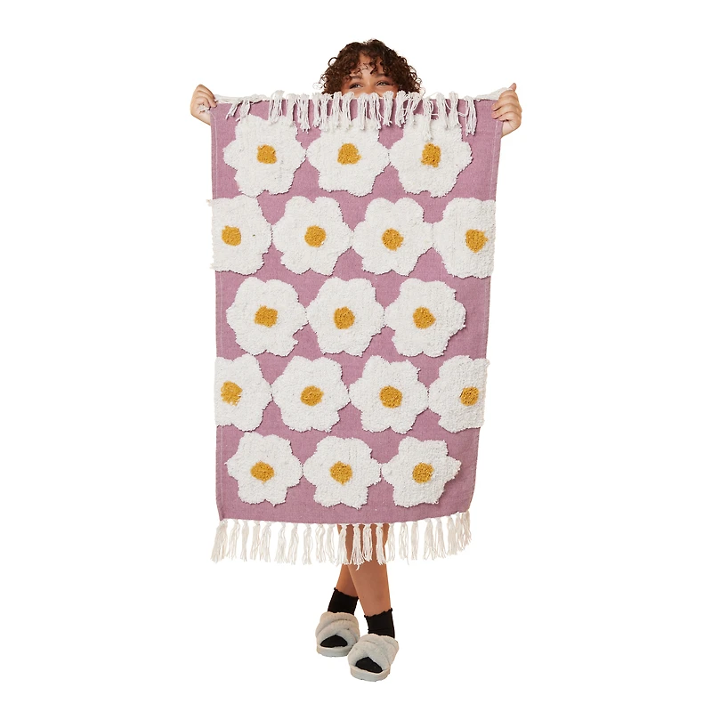 printed tufted rug 2ft x 3ft