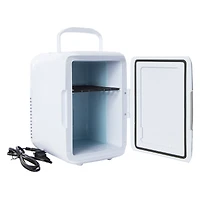 mini vanity beauty fridge 10.3in x 9.3in