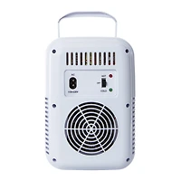 mini vanity beauty fridge 10.3in x 9.3in