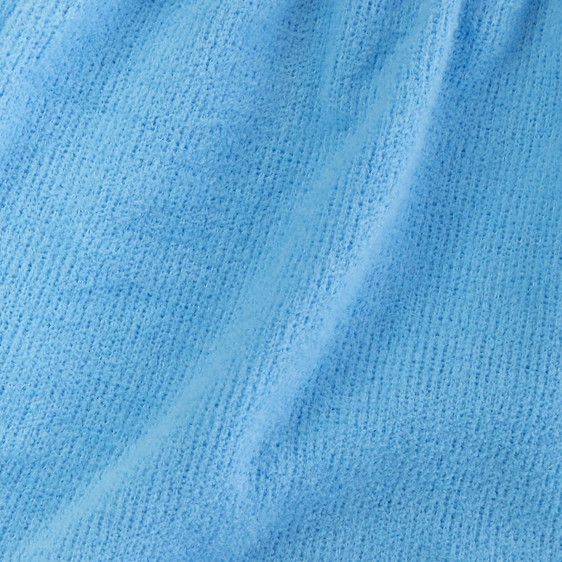 juniors cream chenille lounge shorts