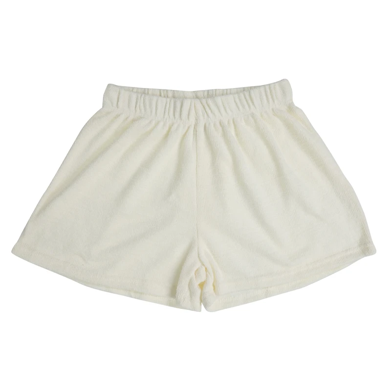 Juniors Chenille Lounge Shorts