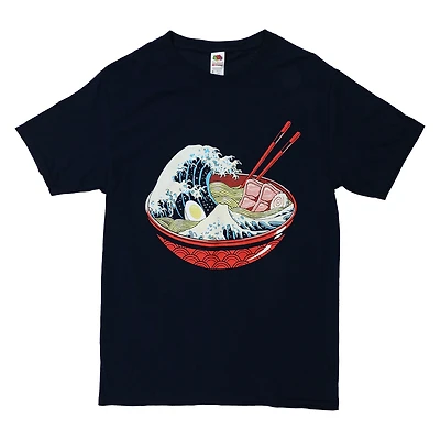 great wave ramen bowl graphic tee