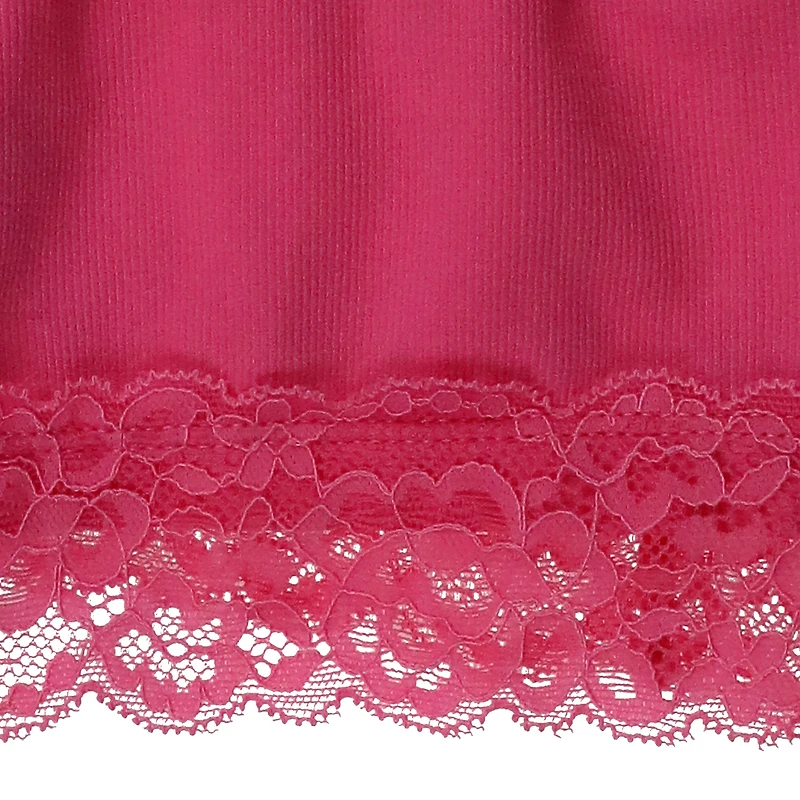 pink strappy bralette