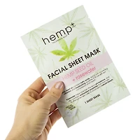 my beauty spot® hemp+ facial sheet masks 5-pack