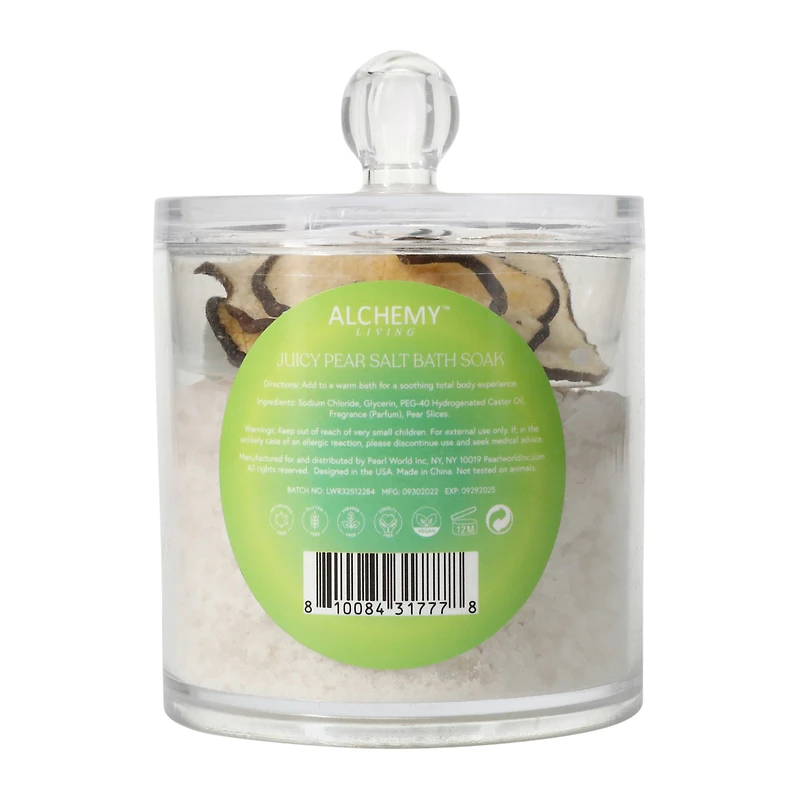 alchemy living™ salt bath soak 13oz