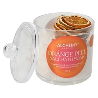 Alchemy Living™ Salt Bath Soak 13oz - Orange Peel