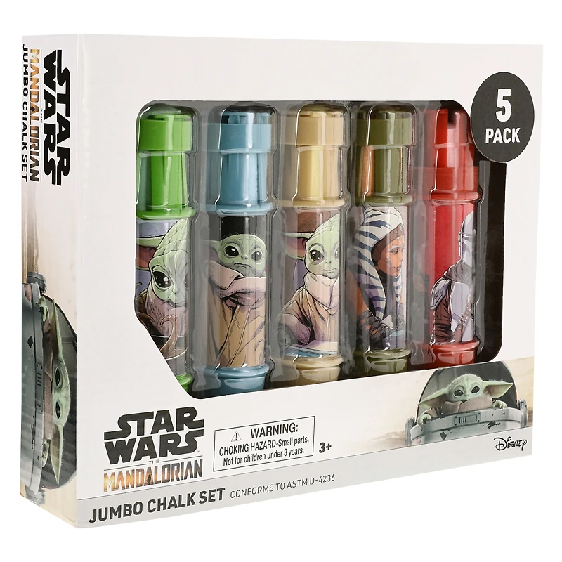 Star Wars jumbo chalk set with holders 10-piece