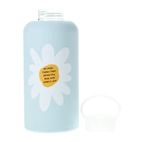 Inspirational Silicone Sleeve Water Bottle 34oz