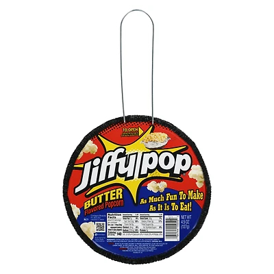 jiffy pop® butter flavored popcorn 4.5oz