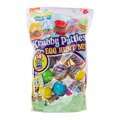 spongebob squarepants™ egg hunt krabby patties - 14 pre-filled eggs