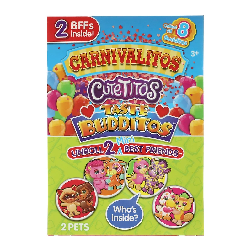 carnivalitos™ cutetitos® taste budditos™ 2-pack blind bag