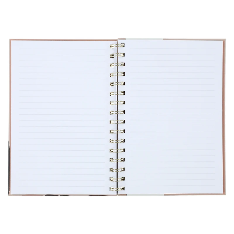 spiral hardcover journal 6in x 8in