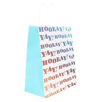 5-pack large kraft party gift bags