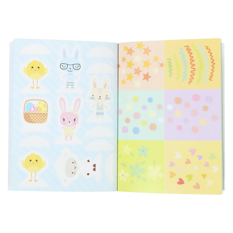 big easter fun sticker activity book
