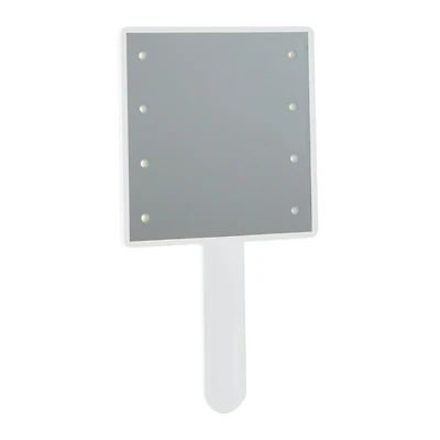 LED mini mirror with handle