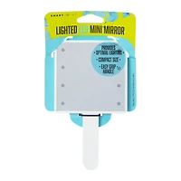 LED mini mirror with handle