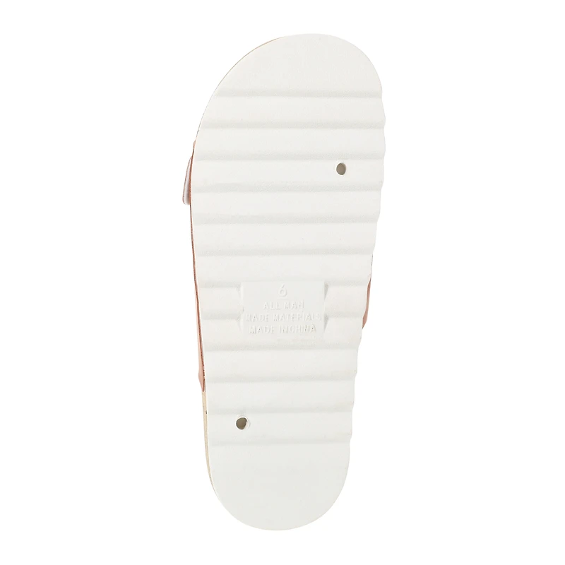 Ladies Double Buckle Sandals