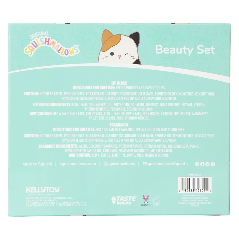 original squishmallows™ beauty set 2-pack