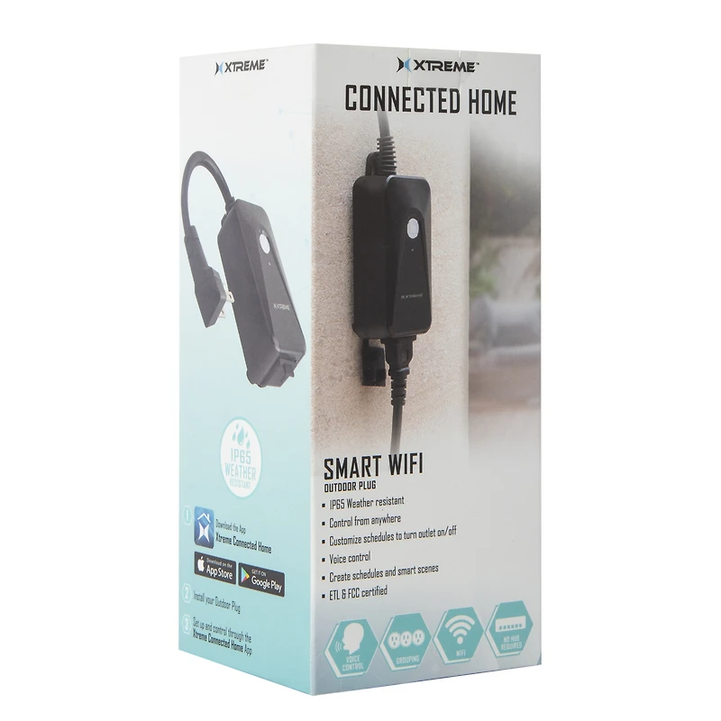 weather-resistant smart wifi outdoor plug