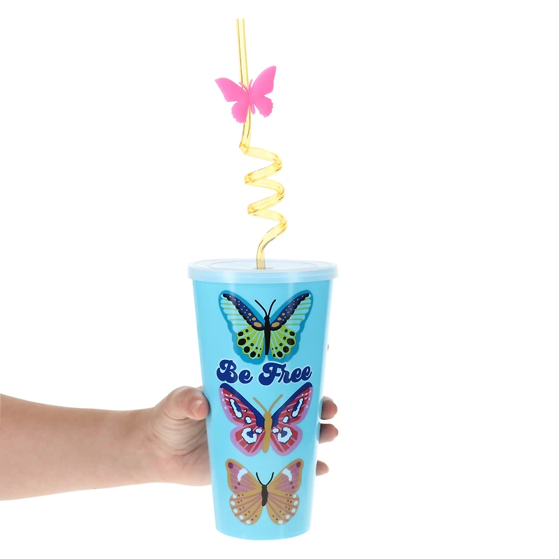 stadium sipper with lid & straw