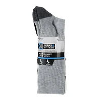 series-8 fitness™ mens performance crew socks 4-pack