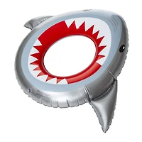 shark inflatable inner tube pool float 45.3in