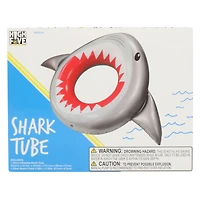 shark inflatable inner tube pool float 45.3in