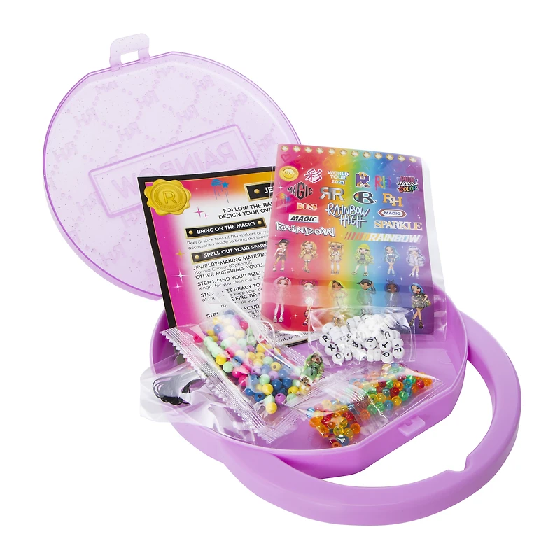 rainbow high© jewelry making kit & case