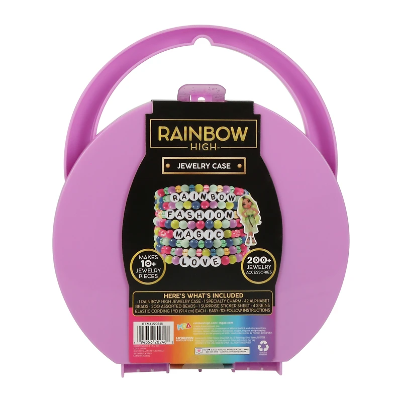 rainbow high© jewelry making kit & case
