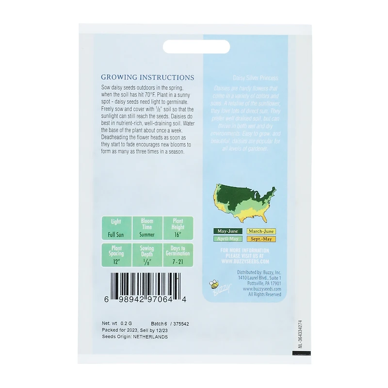 Buzzy® Non-Gmo Seed Packet