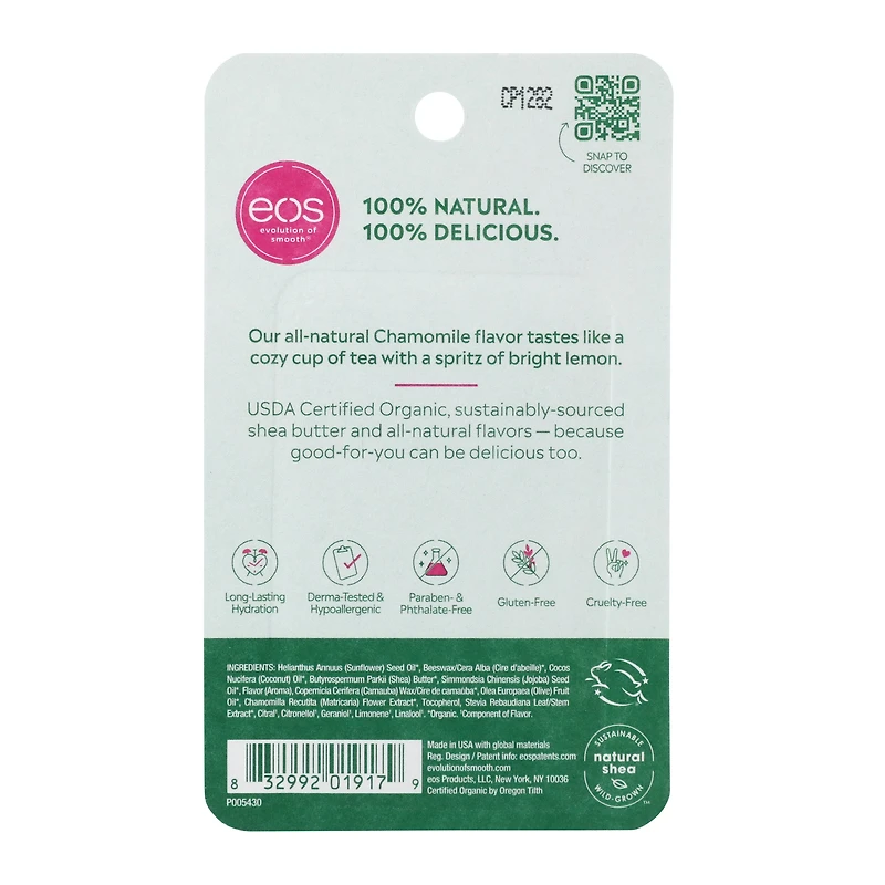 eos® chamomile lip balm 2-pack