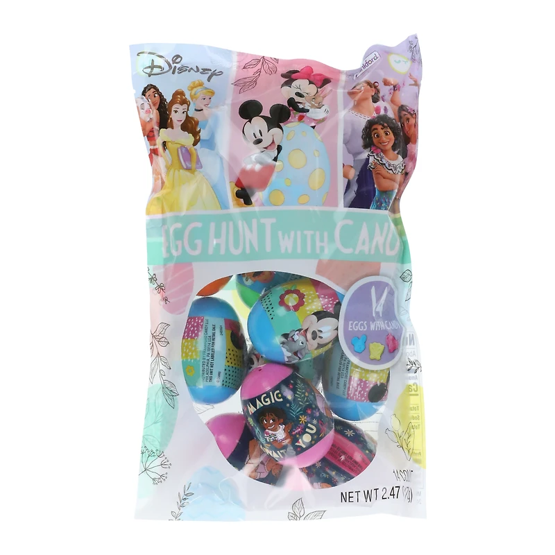 14-count Disney egg hunt easter eggs with candy