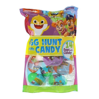 14-count nickelodeon™ egg hunt easter eggs with candy