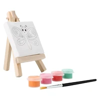 mini printed easel & paint set