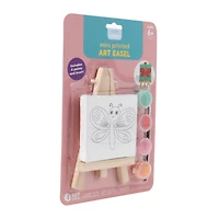mini printed easel & paint set