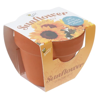 Mini Potted Plant Grow Kit - Sunflower