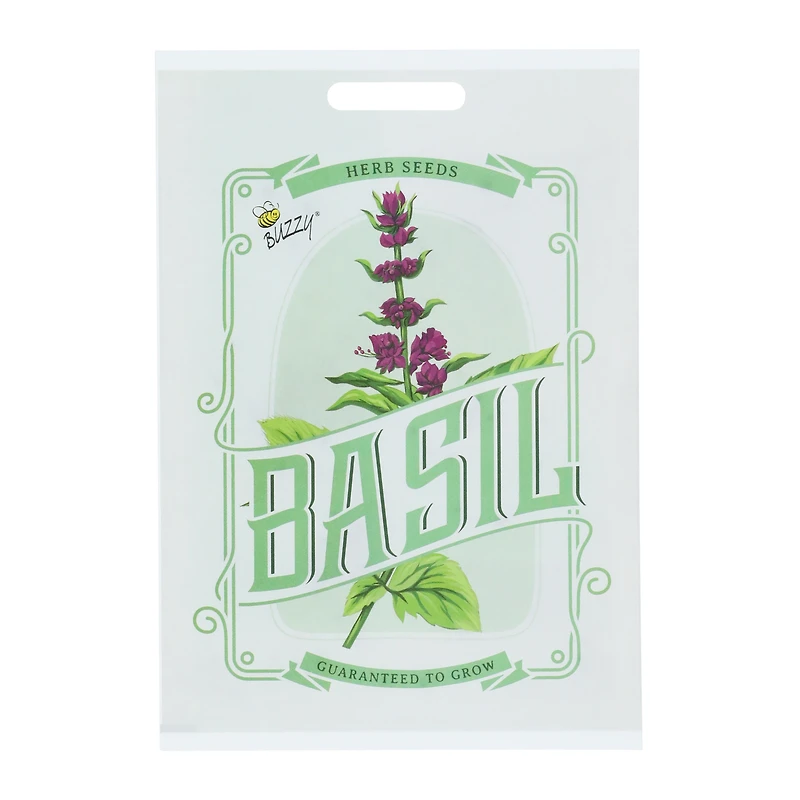 buzzy® non-GMO seed packet